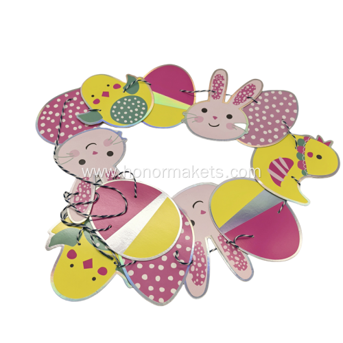 Easter Glitter Banner